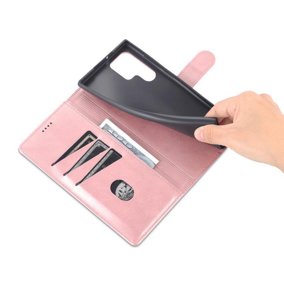 Cover-Discount  Galaxy S22 Ultra - Leder Etui Hülle 