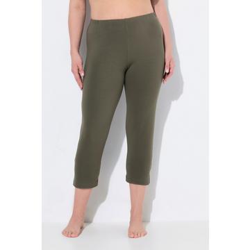 Pantaloni Capri a 7/8 con cintura elastica, fino alla tg. 72/74