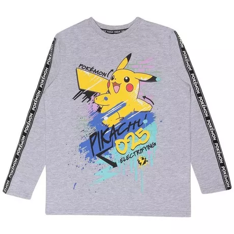 Pokémon Tshirt ELECTRIFYING Enfant  Gris