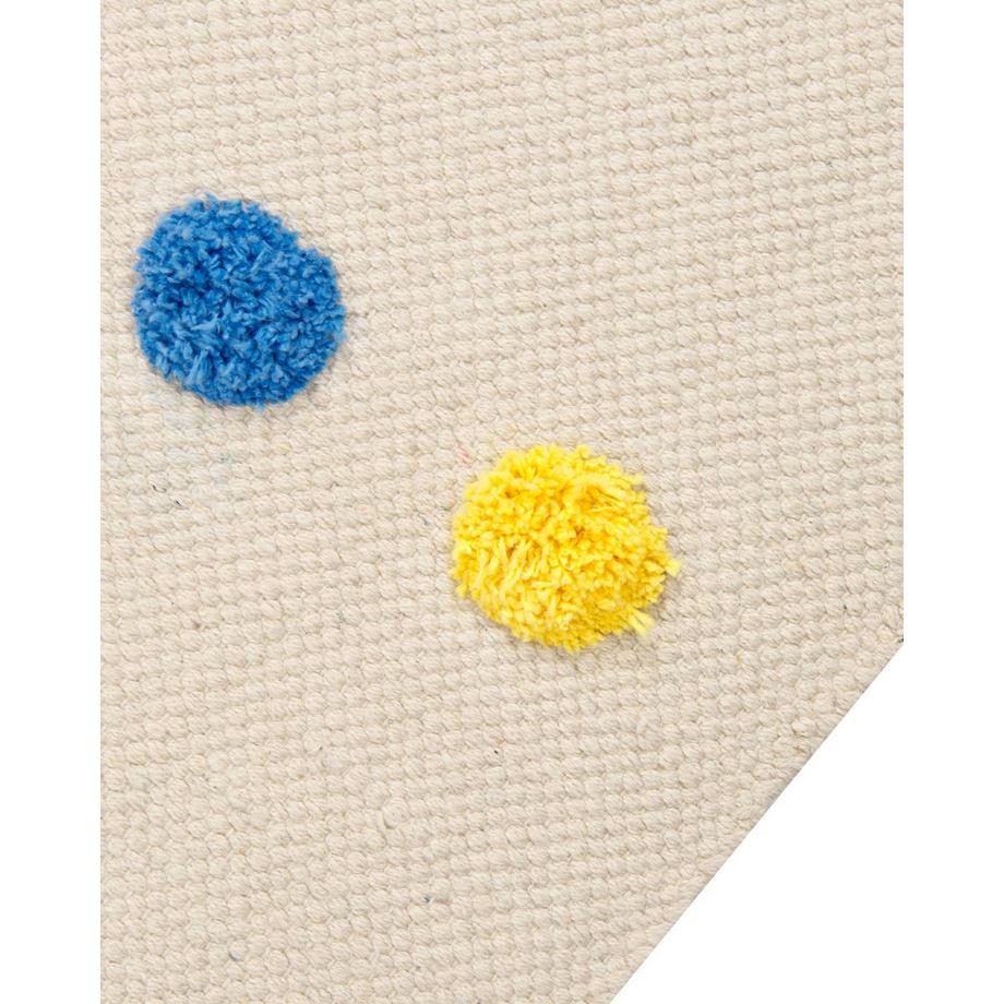 Beliani Kinderteppich aus Baumwolle Boho LELES  