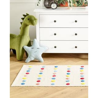 Beliani Tapis en Coton Boho LELES  