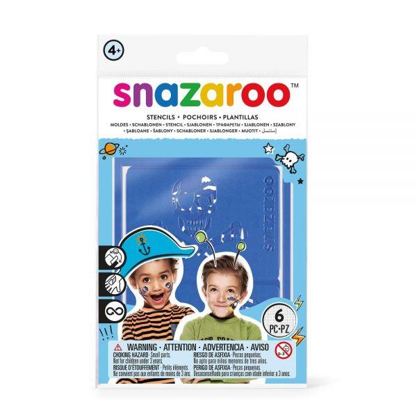 Snazaroo  Snazaroo 1198011 stencil e lettering Blu 