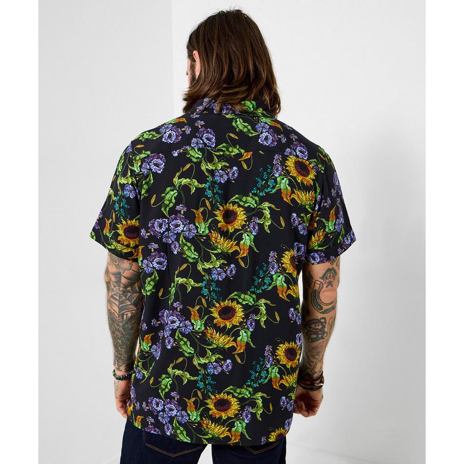 Joe Browns Chemise à Manches Courtes Imprimé Tournesol  