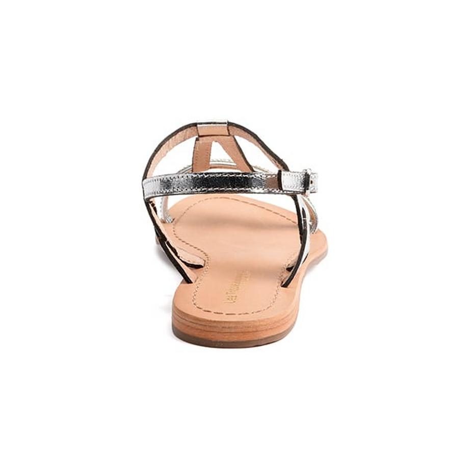 Les Tropeziennes Hamastar Flache Sandalen Metallic Leder  