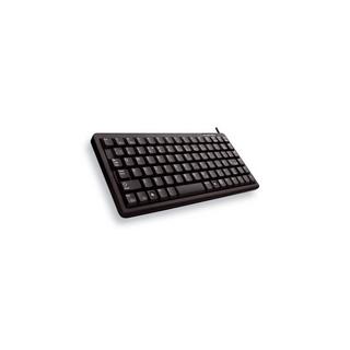Cherry  G84-4100 Kompakte Kabelgebundene Tastatur, USB/PS2 Schwarz (QWERTZ - DE) 