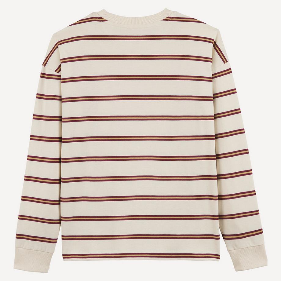 La Redoute Collections  Langarmshirt mit Streifenmuster 