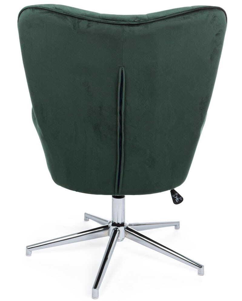 mutoni Fauteuil Farida Velvet vert  