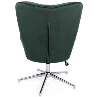 mutoni Fauteuil Farida Velvet vert  