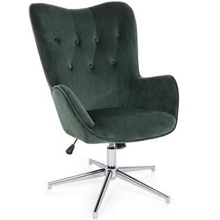 mutoni Fauteuil Farida Velvet vert  