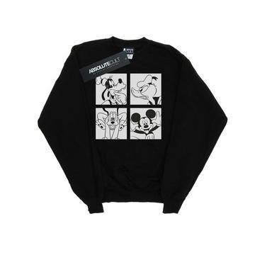 Mickey, Donald, Goofy And Pluto Boxed Sweatshirt