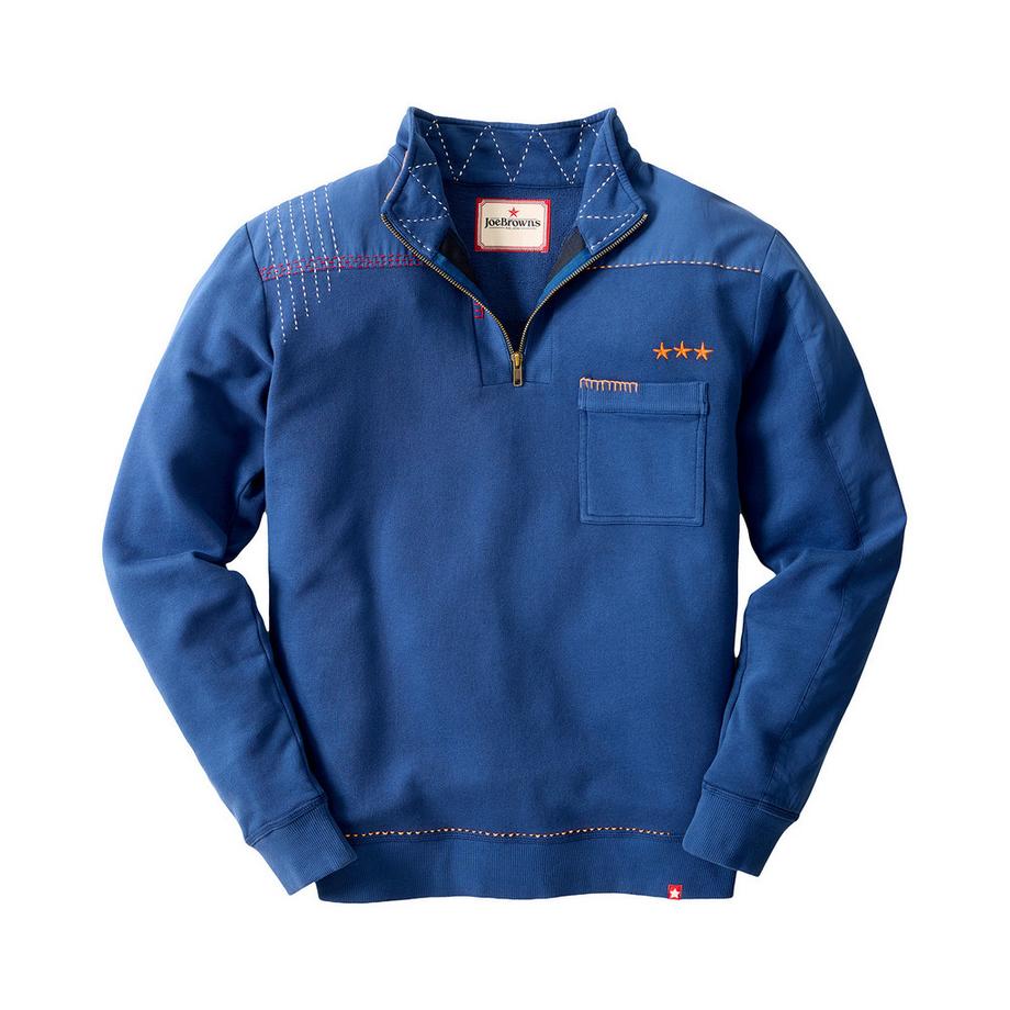 Joe Browns Lässiges Stehkragen-Sweatshirt  