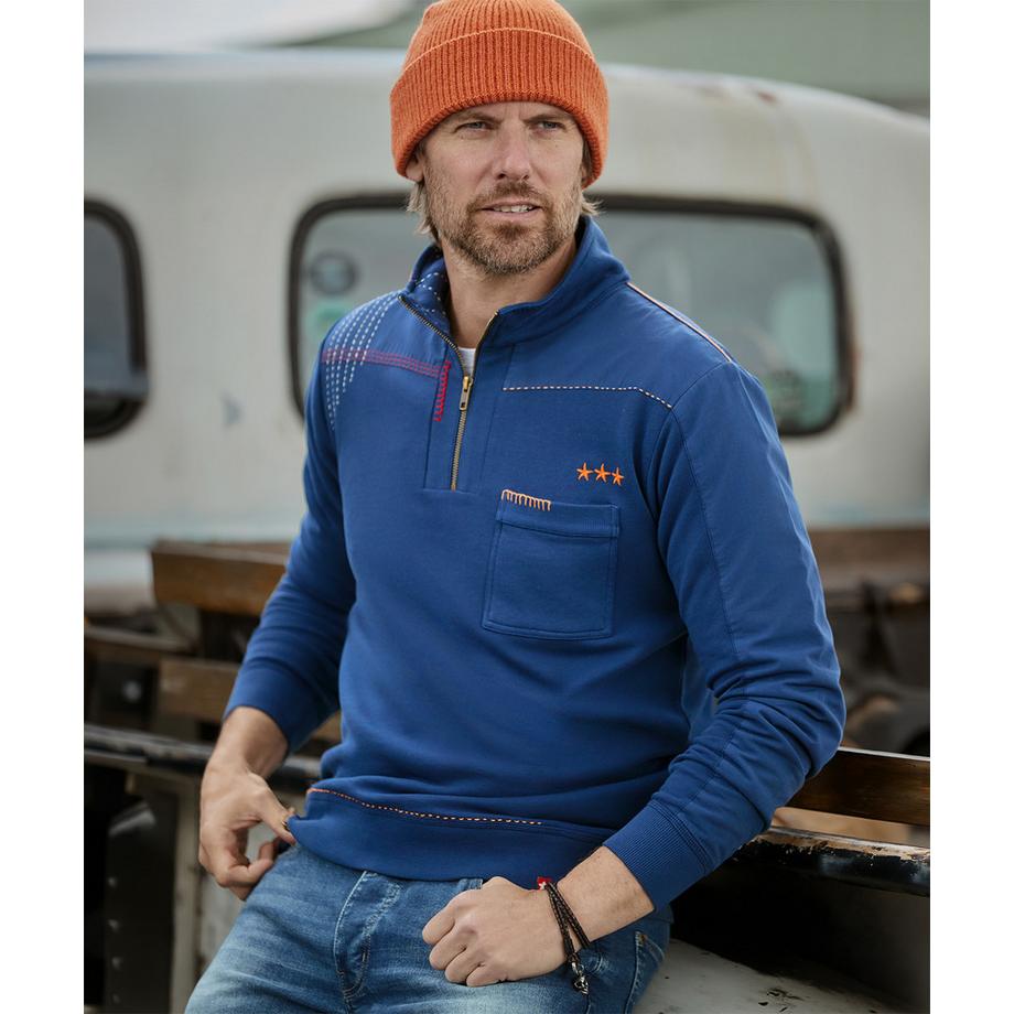 Joe Browns Lässiges Stehkragen-Sweatshirt  