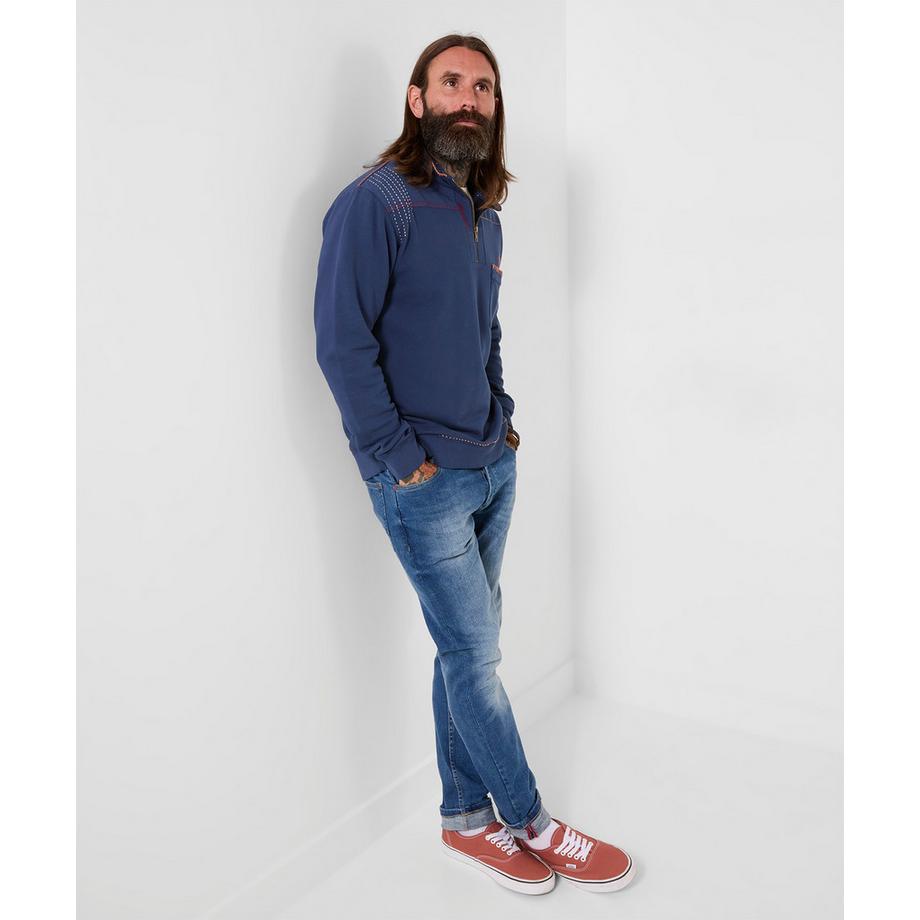 Joe Browns Lässiges Stehkragen-Sweatshirt  