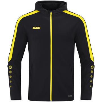 damen-trainingsjacke mit kapuze power