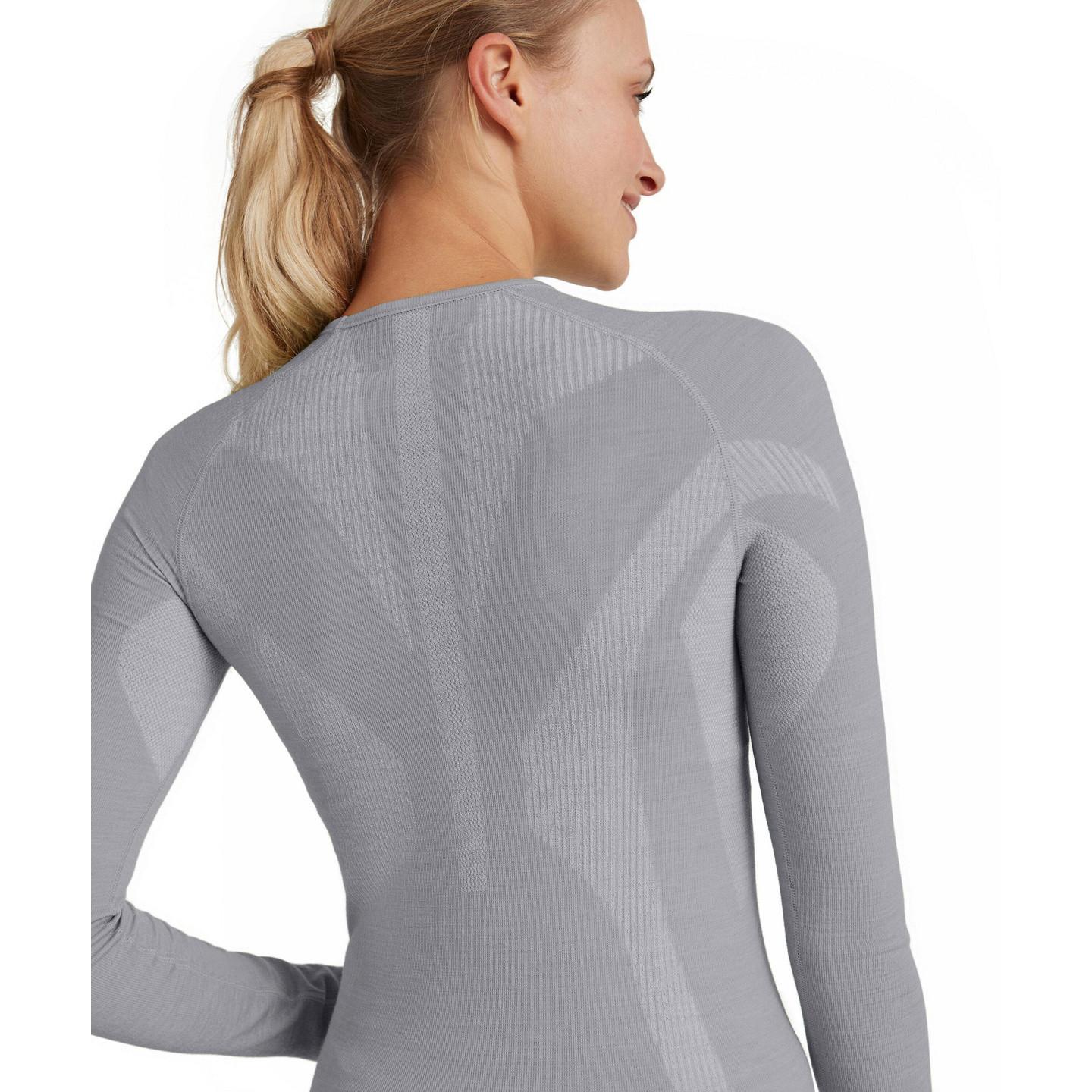 FALKE Wool-Tech Maglia Maniche Lunghe Half Zip  