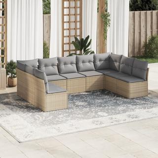 VidaXL Garten sofagarnitur poly-rattan  