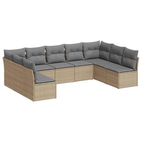 VidaXL Garten sofagarnitur poly-rattan  