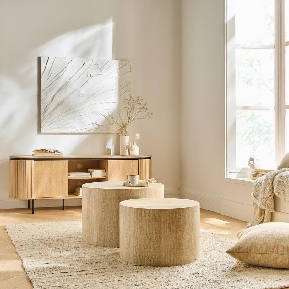 Calicosy Tables basses MAIA lot de 2  