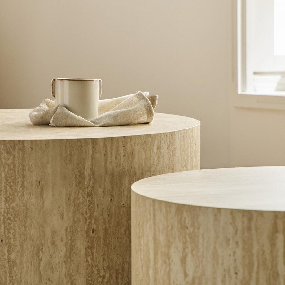 Calicosy Tables basses MAIA lot de 2  