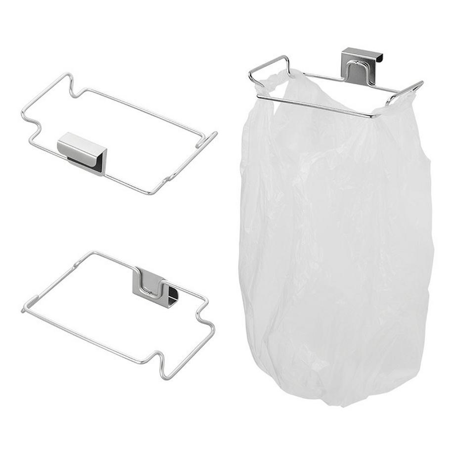 Pricenet Support de sac poubelle pour montage sur porte  