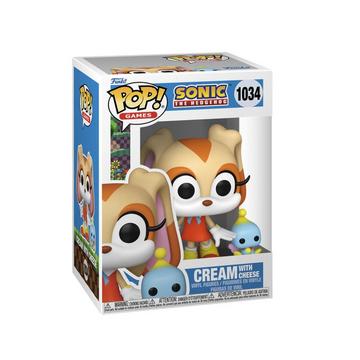 Sonic The Hedgehog POP & Buddy! Games Vinyl Figur Cream w/Cheese