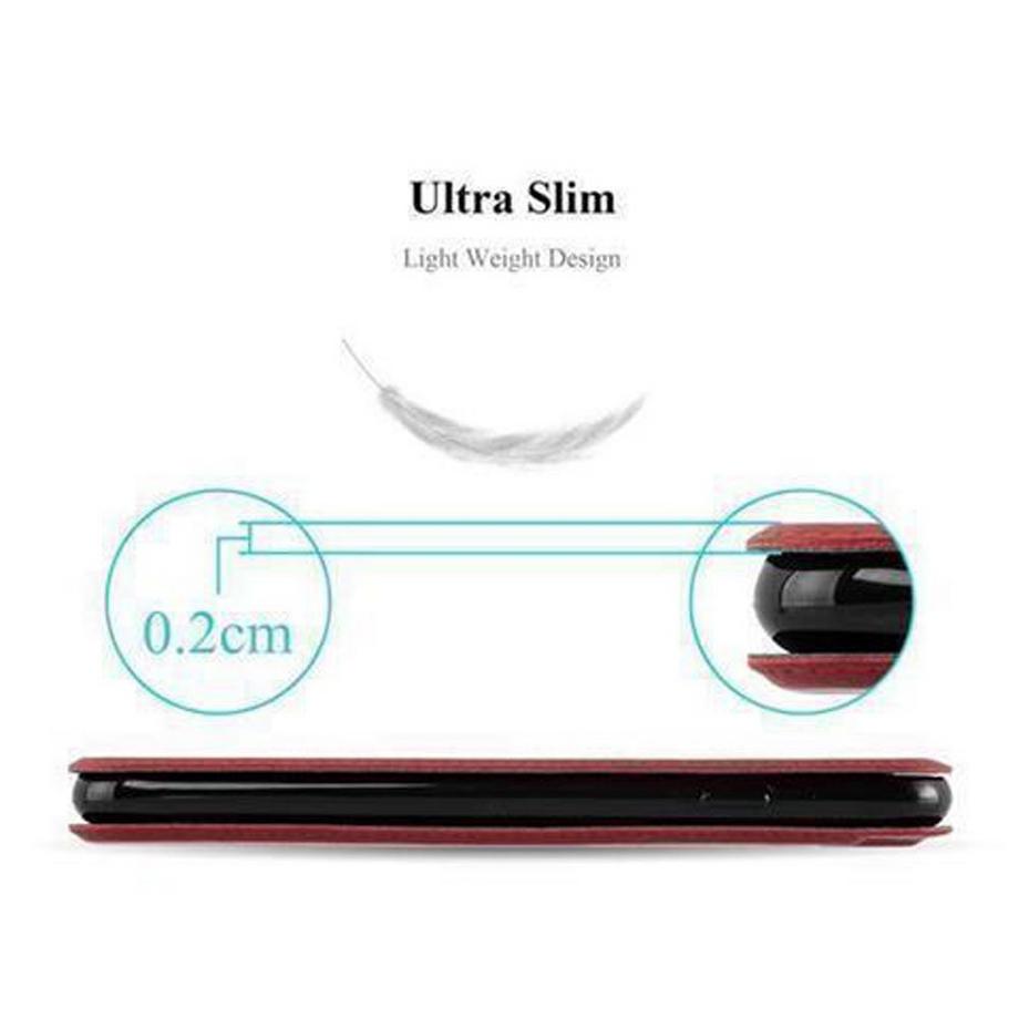 Cadorabo  Hülle für Huawei P9 LITE 2016 / G9 LITE Magnetverschluss, 2 Sichtfenstern 