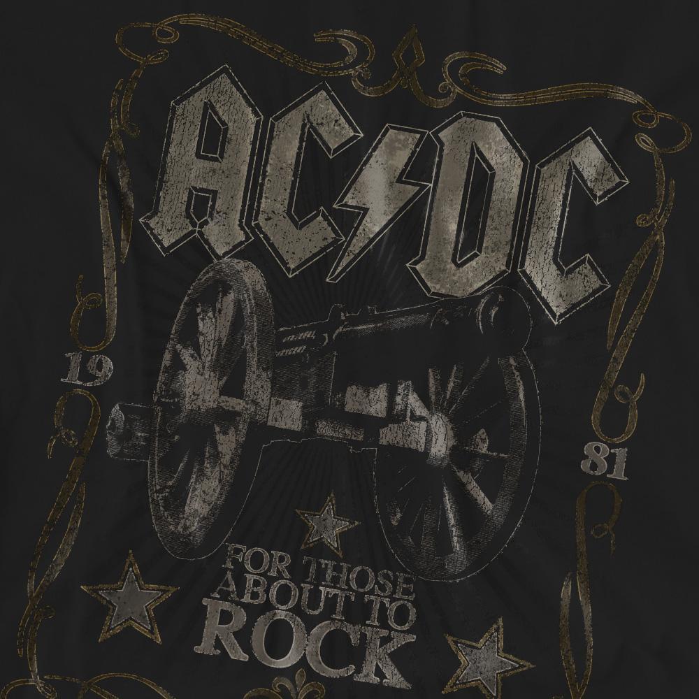 AC/DC ACDC Rock Label T-Shirt  