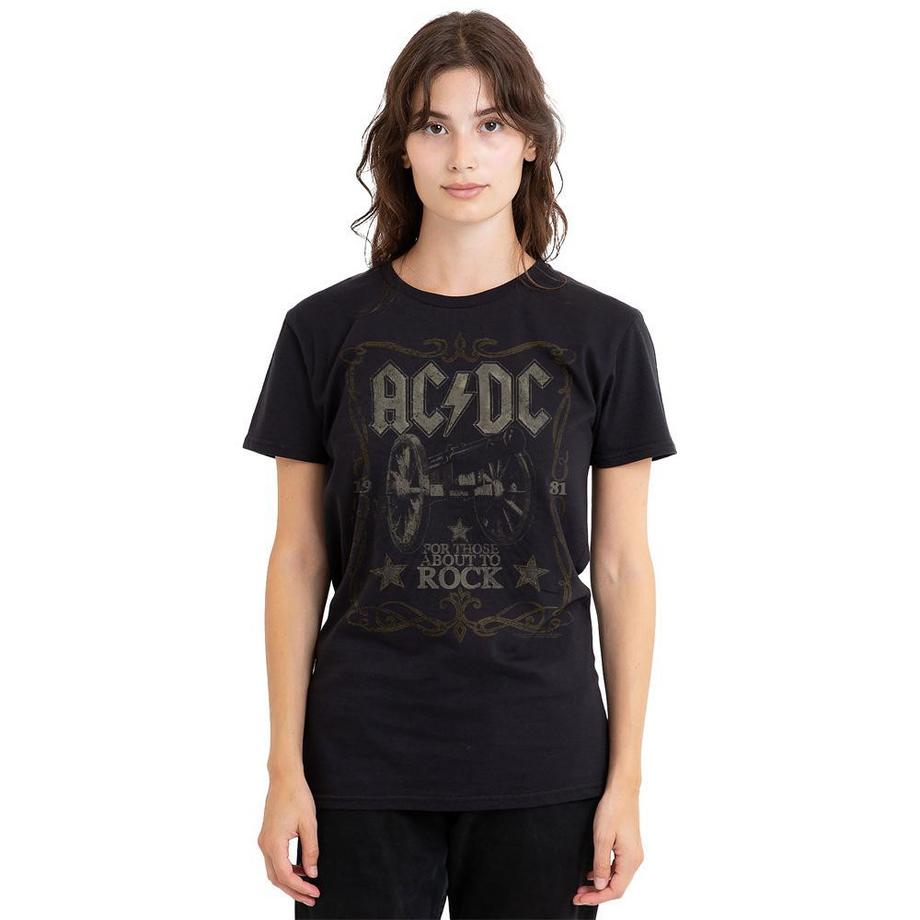 AC/DC ACDC Rock Label T-Shirt  