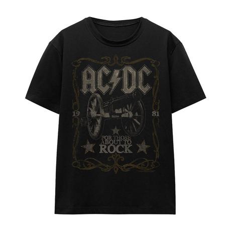 AC/DC ACDC Rock Label T-Shirt  