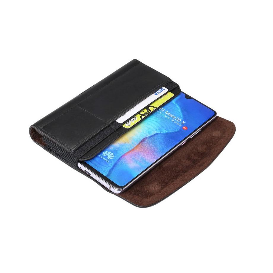 Cover-Discount  Universel - Pochette pour ceinture avec compartiments pour cartes Taille 17.5cm / L 