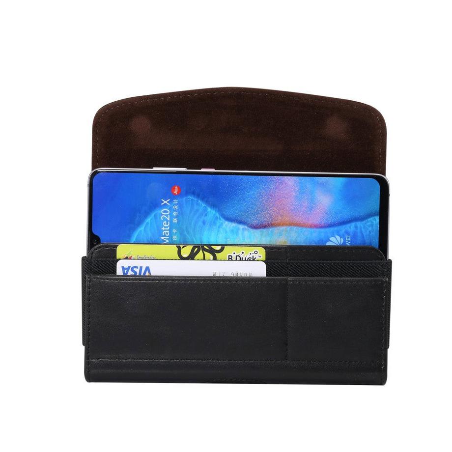 Cover-Discount  Universel - Pochette pour ceinture avec compartiments pour cartes Taille 17.5cm / L 