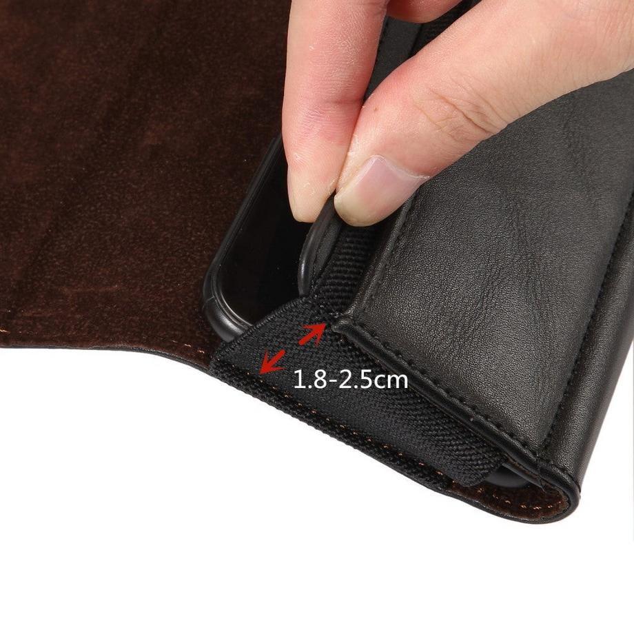 Cover-Discount  Universel - Pochette pour ceinture avec compartiments pour cartes Taille 17.5cm / L 