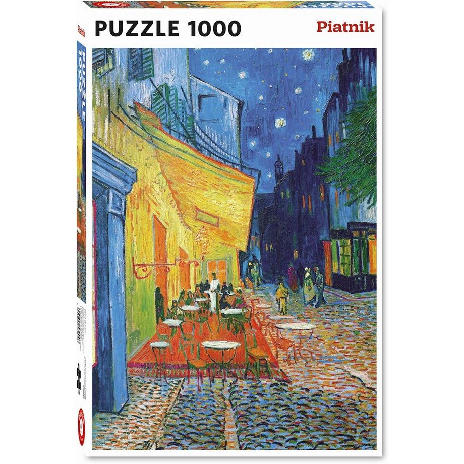 Piatnik  Piatnik Caféterras bij Nacht Vincent van Gogh (1000) 