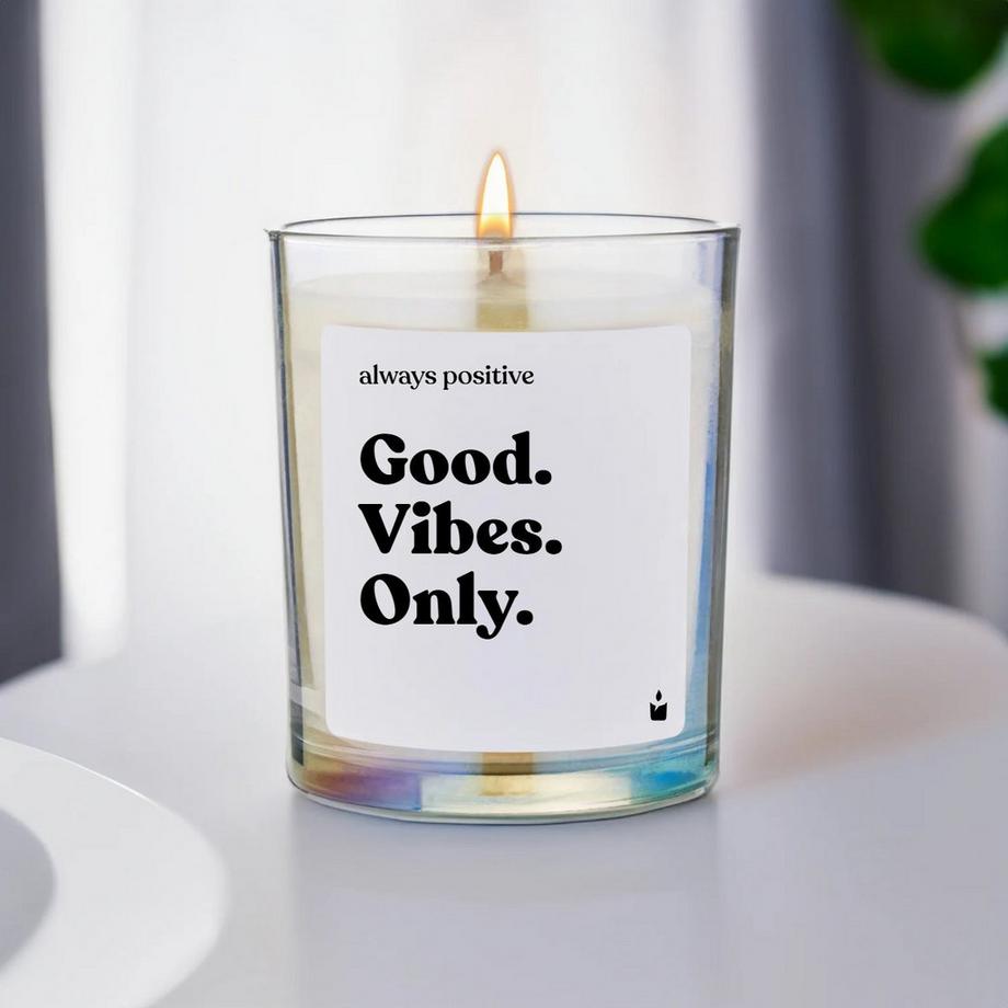 CandleHand Bougie Parfumée Woody Good. Vibes. Only.  