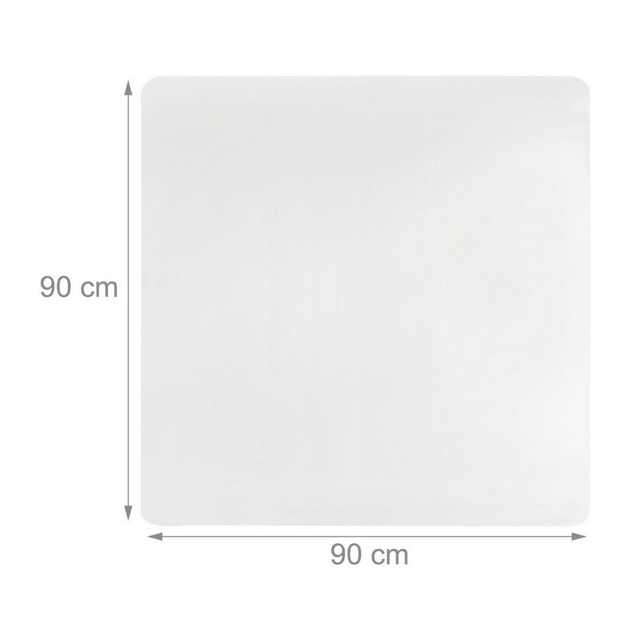 B2X  Transparente Bodenabdeckung für Bürostühle 