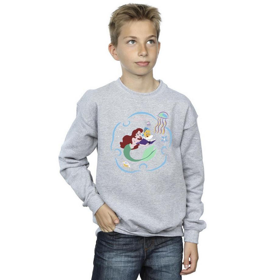 Disney  Sweat THE LITTLE MERMAID READING A BOOK 