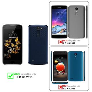 Cadorabo  Housse compatible avec LG K8 2016 - Coque de protection en silicone TPU flexible 