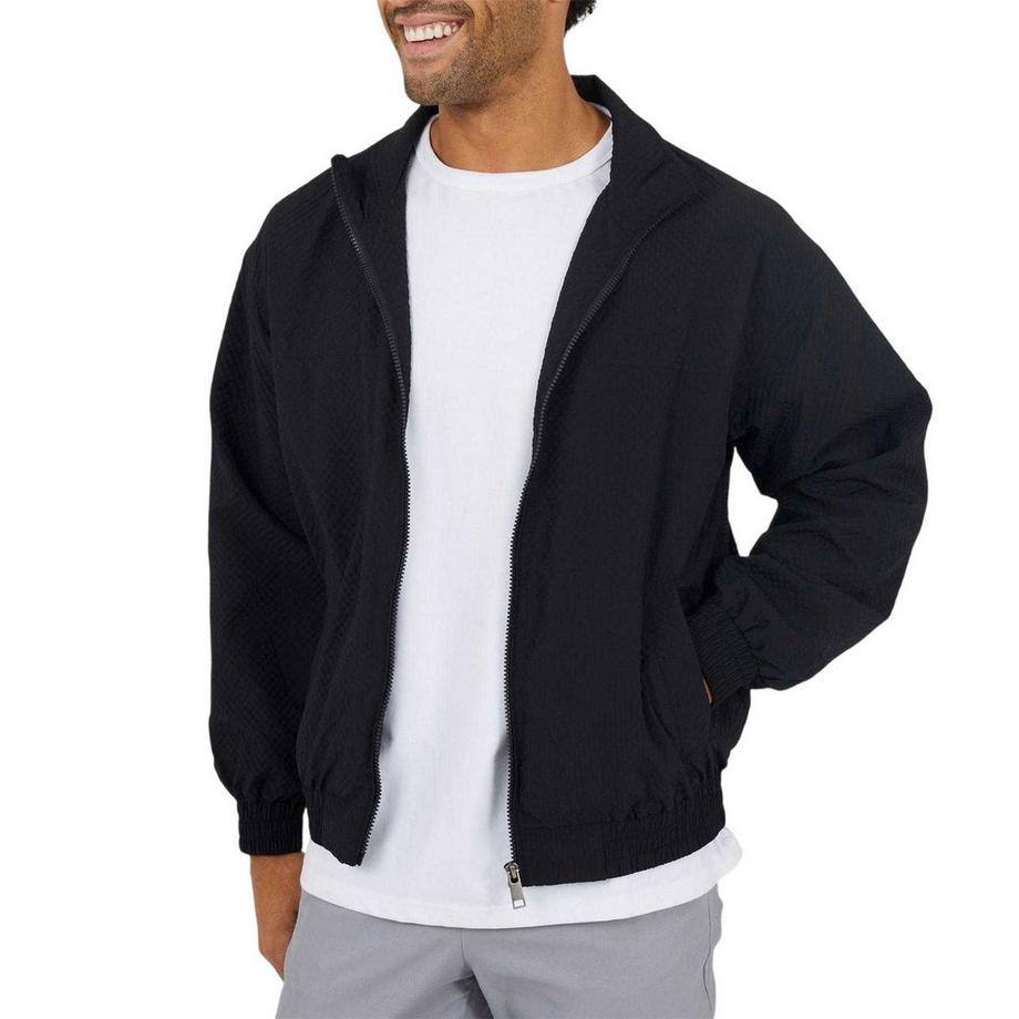 Giacca Da Allenatore Oversize Seersucker