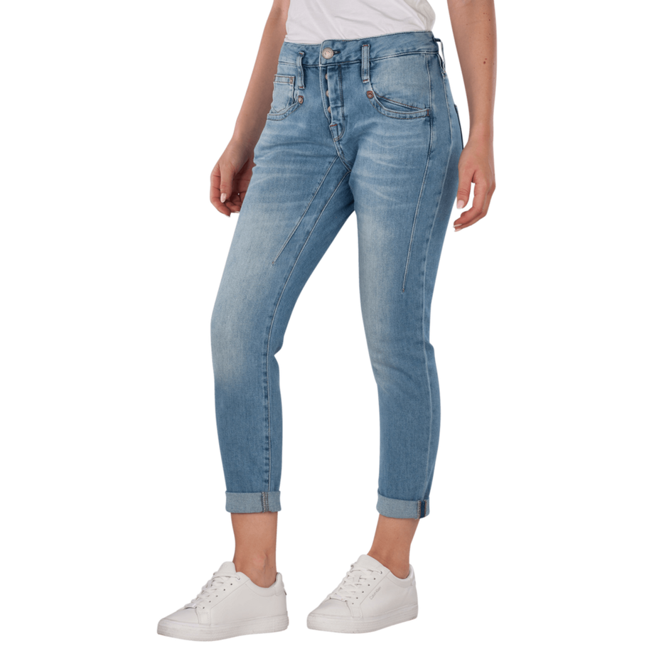 Herrlicher Shyra Boyfriend Fit Cropped Jeans  