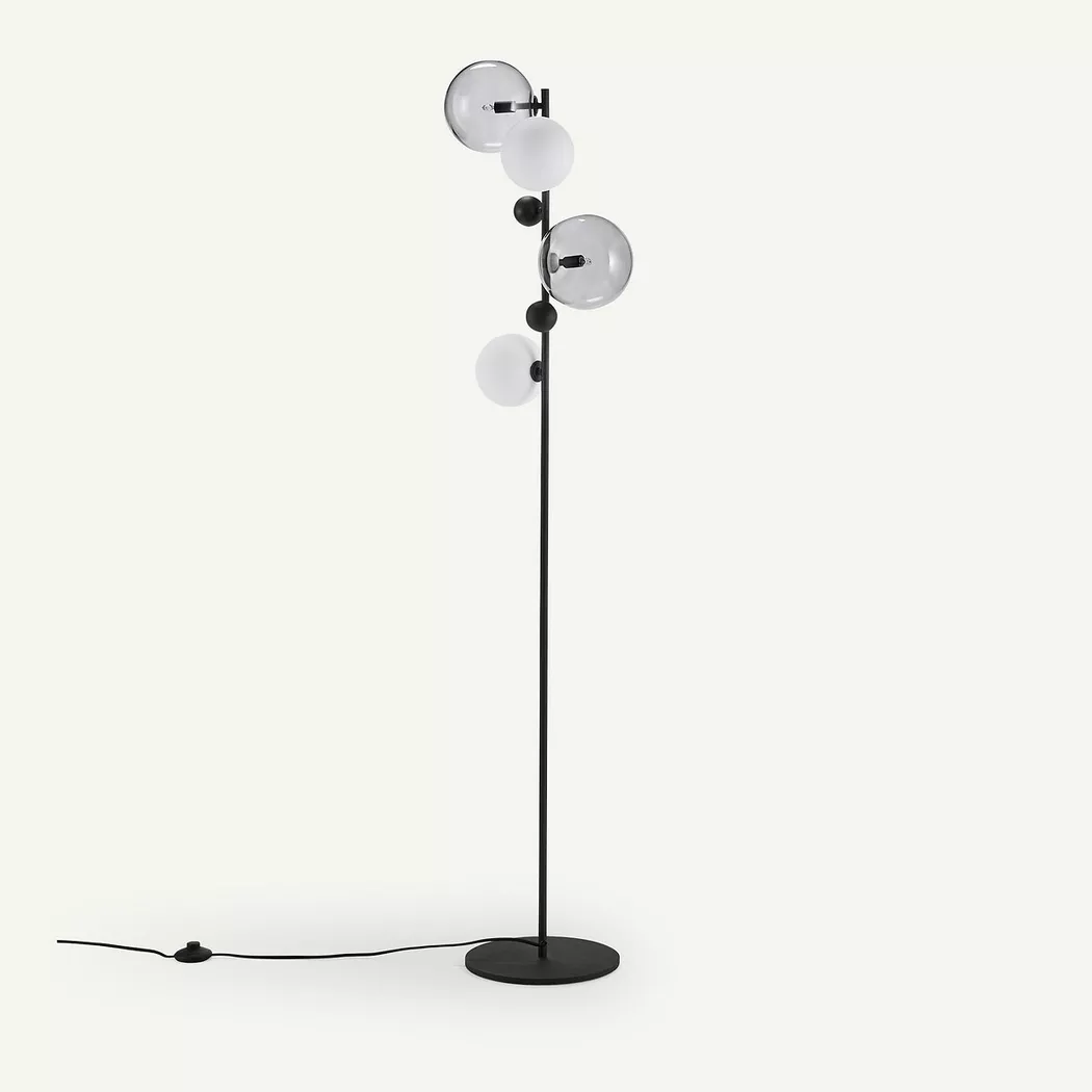 AM.PM – Stehlampe Bullesco, One Size, Braun