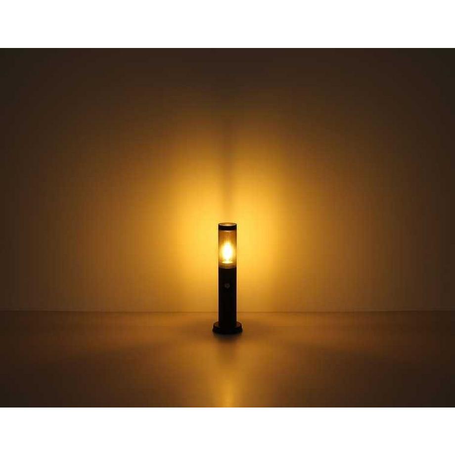 mutoni Lampada da esterno Boston acciaio inox 13x13x45  