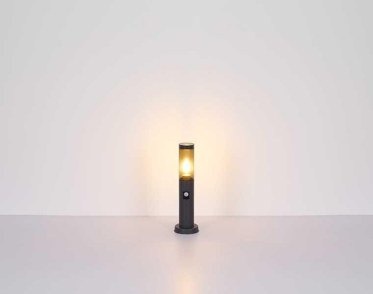 mutoni Lampada da esterno Boston acciaio inox 13x13x45  