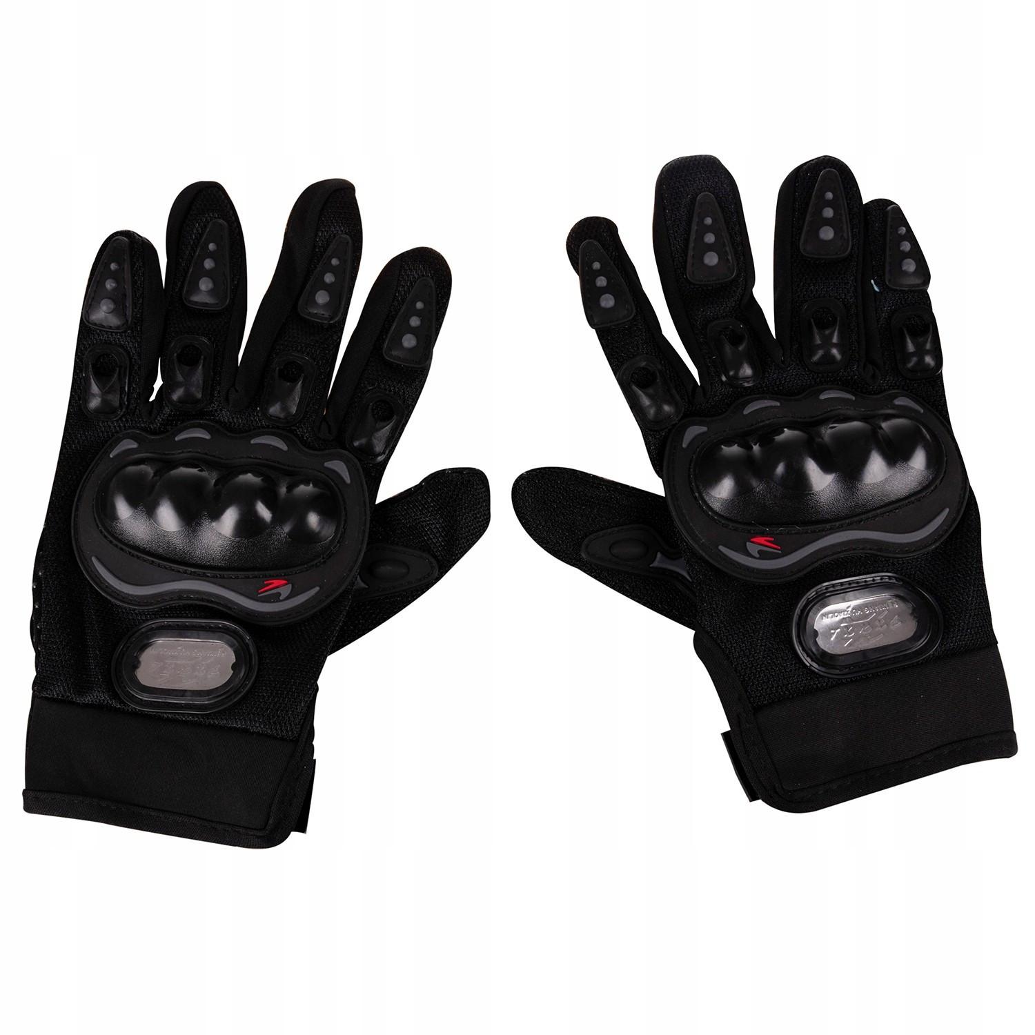 Trizand  Schwarze Motorradhandschuhe XL 