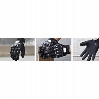 Trizand  Schwarze Motorradhandschuhe XL 