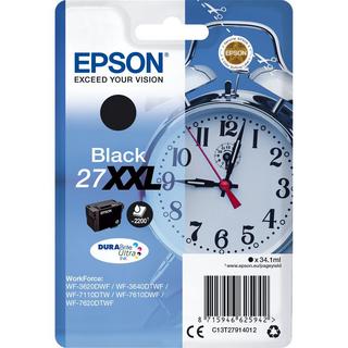 EPSON  Druckerpatrone T2791, 27XXL Original Schwarz 