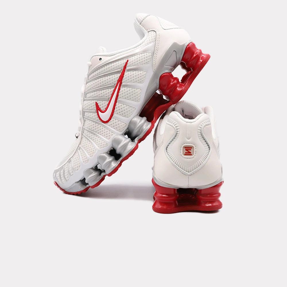 NIKE  Shox TL - White Red 