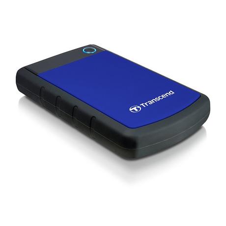 Transcend  1TB StoreJet 25H3 disque dur externe 1 To Noir, Bleu 