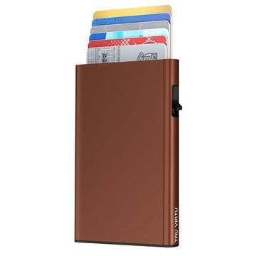 Custodia per la carta CLICK & slide marrone