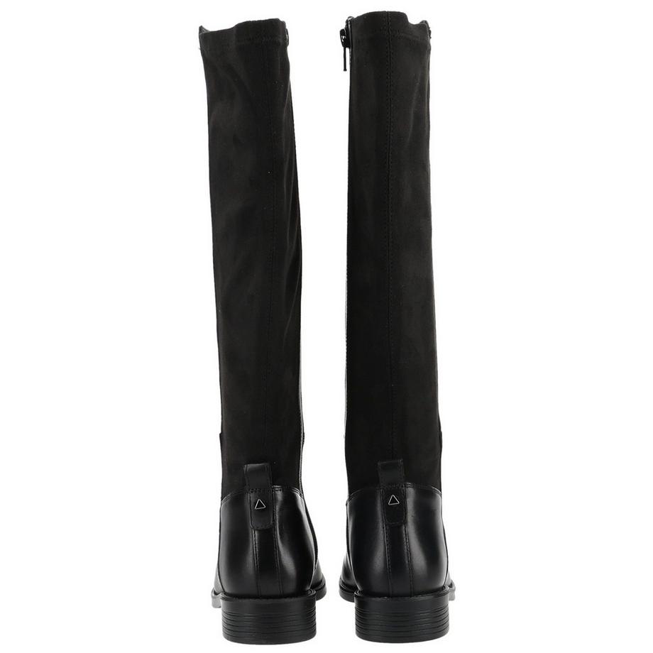 GEOX Bottes Mi-Mollet avec Fermeture Éclair Latérale  