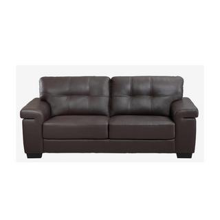 Vente-unique Ledersofa 3Sitzer HAZEL  